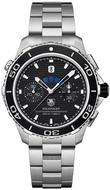 Tag Heuer Aquaracer Self winding Automatic Black Mens Watch CAK211A.BA0833 