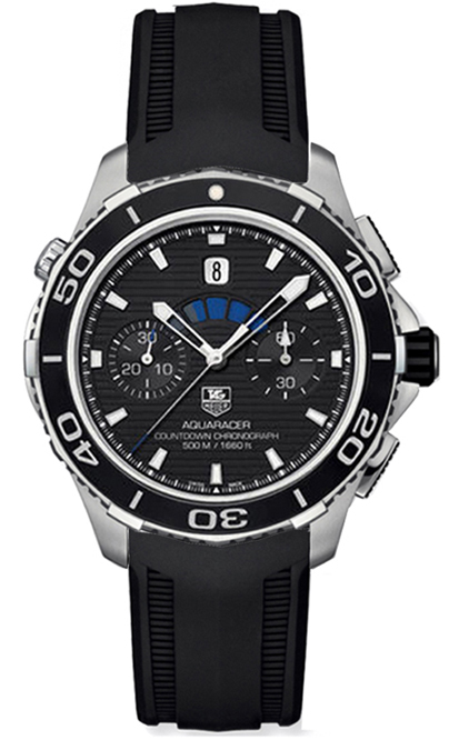Tag Heuer Aquaracer Self winding Automatic Black Mens Watch CAK211A.FT8019 