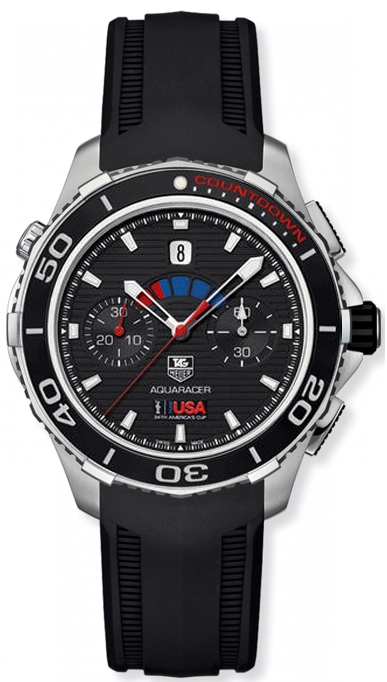 Tag Heuer Aquaracer Self winding Automatic Black Mens Watch CAK211B.FT8019 