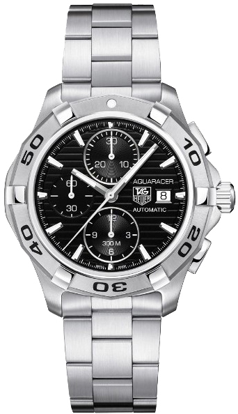 Tag Heuer Aquaracer Self winding Automatic Black Mens Watch CAP2110.BA0833 
