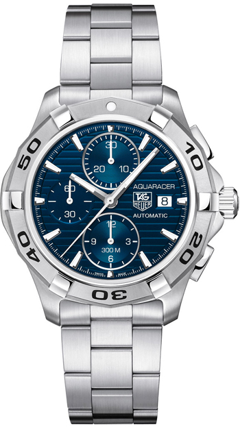 Tag Heuer Aquaracer Self winding Automatic Blue Mens Watch CAP2112.BA0833 