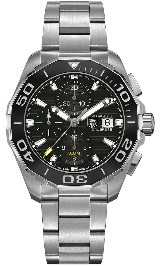 Tag Heuer Aquaracer Self winding Automatic Black Mens Watch CAY211A.BA0927 