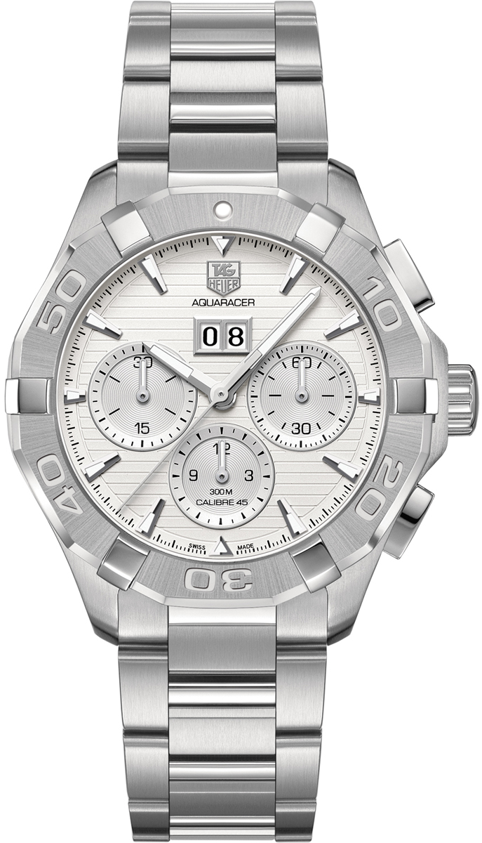 Tag Heuer Aquaracer 
Self winding Automatic Silver Mens Watch CAY211Y.BA0926 