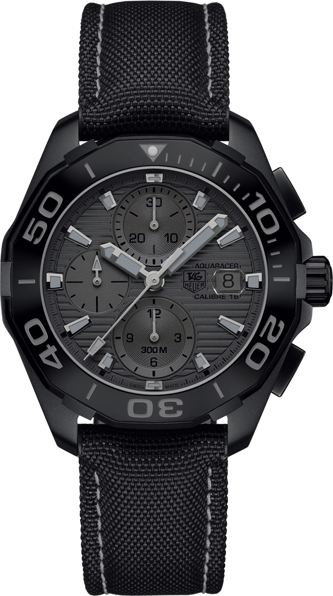 Tag Heuer Aquaracer 
Self winding Automatic Grey Mens Watch CAY218B.FC6370 