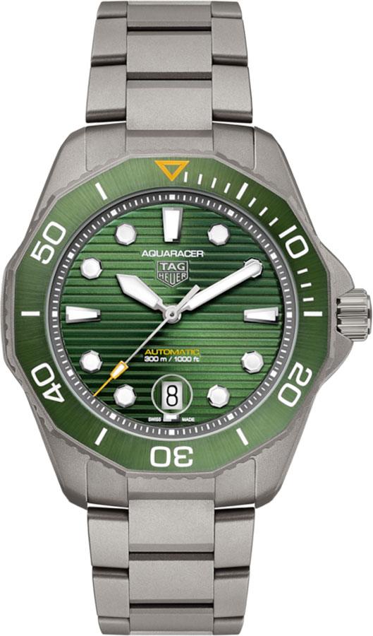 Tag Heuer Aquaracer Self winding Automatic Green Mens Watch WBP208B.BF0631 