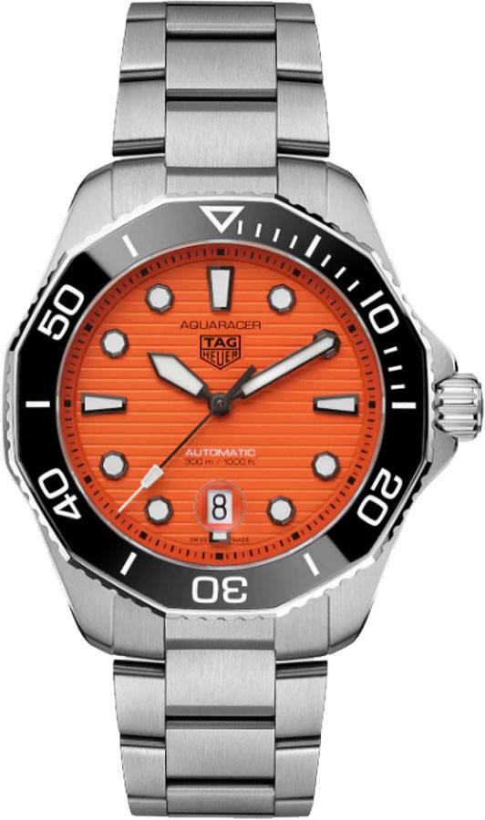 Tag Heuer Aquaracer Professional 300 Orange Diver Men's Watch WBP201F.BA0632 