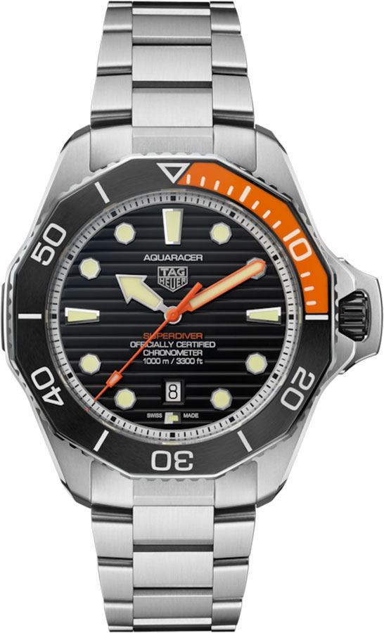Tag Heuer Aquaracer Self winding Automatic Black Mens Watch WBP5A8A.BF0619 