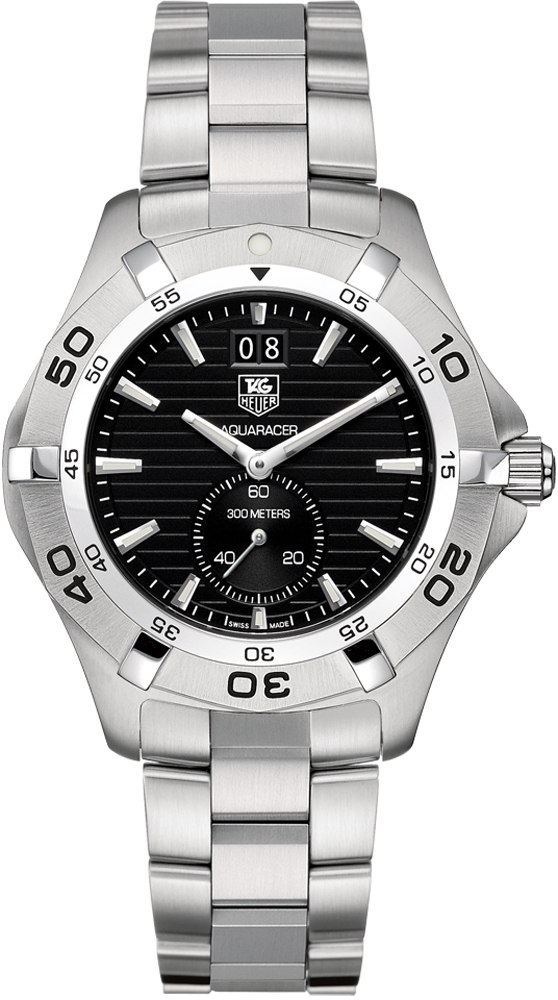 Tag Heuer Aquaracer 
Battery Operated Quartz Black Watch WAF1014-BA0822 