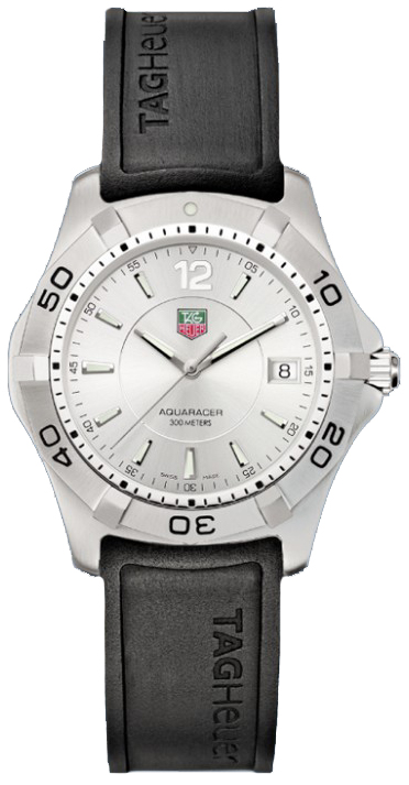 Tag Heuer Aquaracer 
Battery Operated Quartz Silver Mens Watch WAF1112-FT8009 