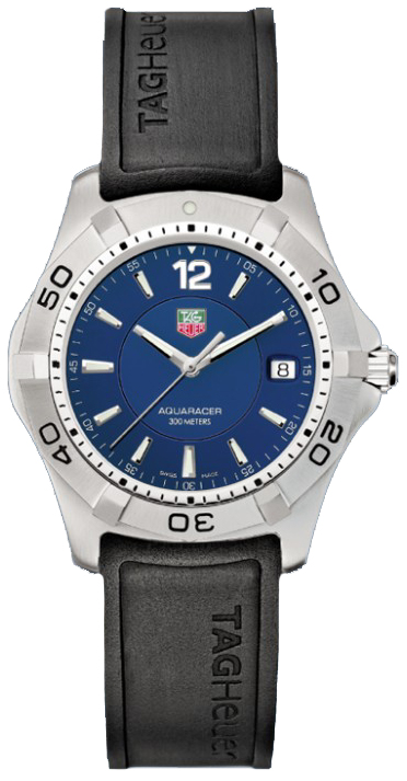 Tag Heuer Aquaracer 
Battery Operated Quartz Blue Mens Watch WAF1113-FT8009 