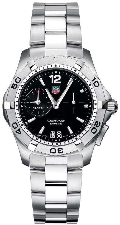 Tag Heuer Aquaracer Battery Operated Quartz Black Mens Watch WAF111Z-BA0801 