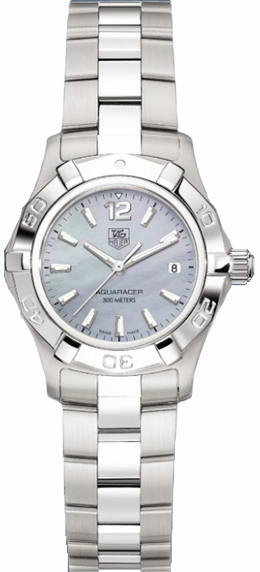 Tag Heuer Aquaracer 
Battery Operated Quartz Blue Ladies Watch WAF1417.BA0823 
