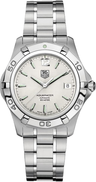 Tag Heuer Aquaracer 
Self winding Automatic Silver Mens Watch WAF2111-BA0806 