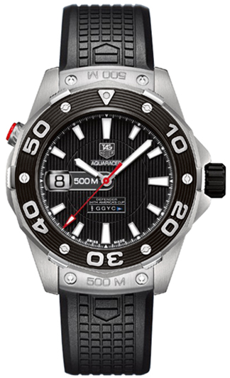 Tag Heuer Aquaracer Self winding Automatic Black Mens Watch WAJ2119-FT6015 