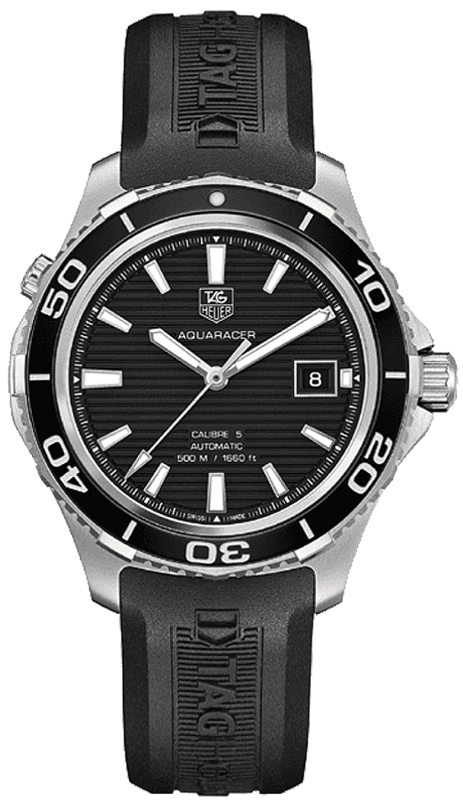 Tag Heuer Aquaracer Self winding Automatic Black Mens Watch WAK2110.FT6027 