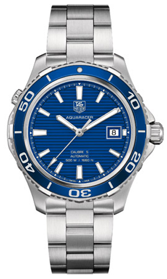 Tag Heuer Aquaracer Self winding Automatic Blue Mens Watch WAK2111.BA0830 
