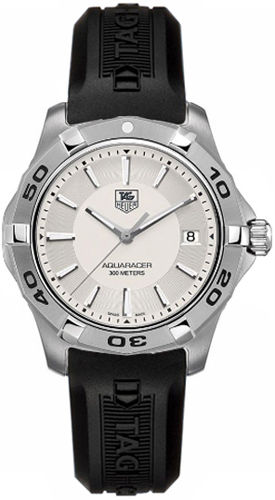 Tag Heuer Aquaracer 
Battery Operated Quartz Silver Mens Watch WAP1111.FT6029 