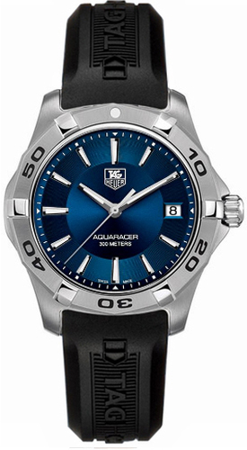 Tag Heuer Aquaracer 
Battery Operated Quartz Blue Watch WAP1112-FT6029 
