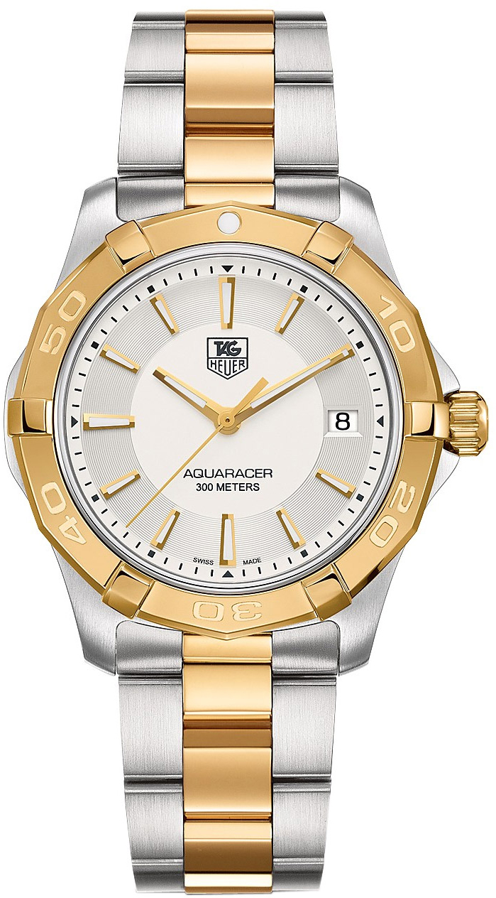 Tag Heuer Aquaracer 
Battery Operated Quartz Silver Mens Watch WAP1120-BB0832 