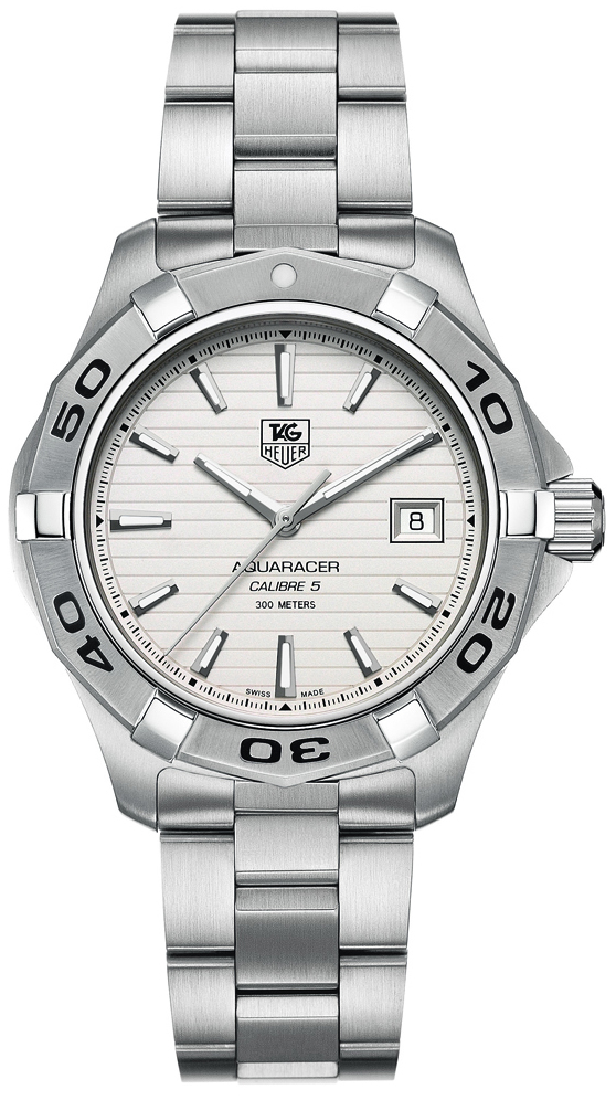 Tag Heuer Aquaracer Self winding Automatic Silver Mens Watch WAP2011.BA0830 