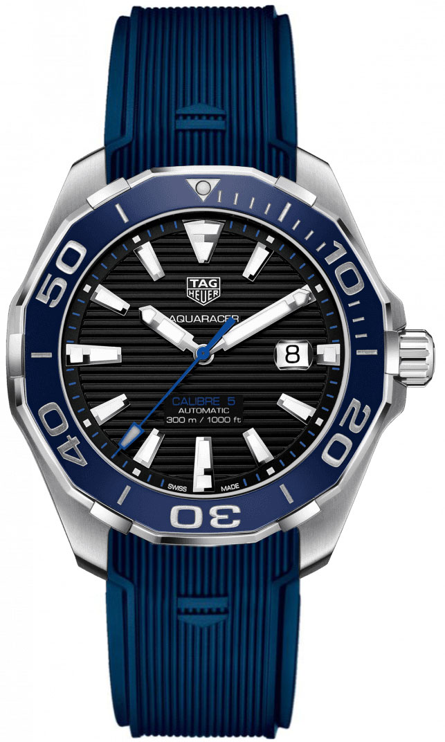 Tag Heuer Aquaracer Self winding Automatic Black Mens Watch WAY201C-FT6150 