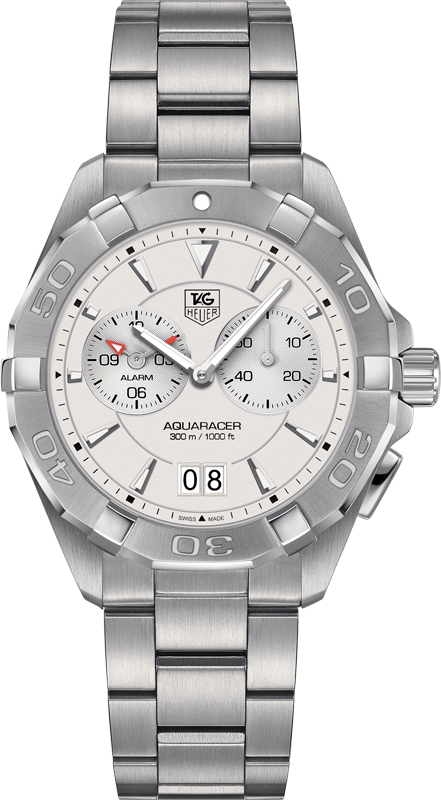 Tag Heuer Aquaracer Silver Dial Authentic Men's Watch WAY111Y.BA0928 
