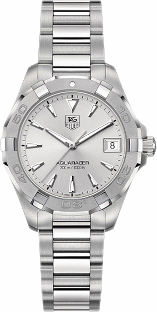 Tag Heuer Aquaracer 
Battery Operated Quartz Silver Ladies Watch WAY1311.BA0915 