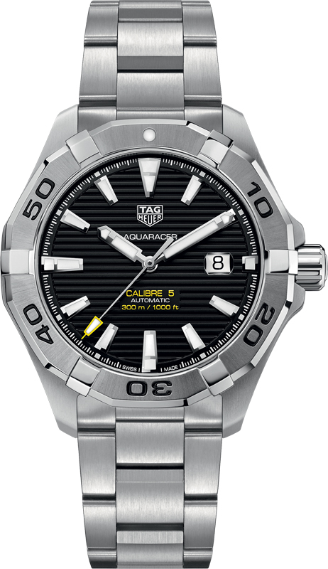 Tag Heuer Aquaracer Self winding Automatic Black Mens Watch WAY2010.BA0927 