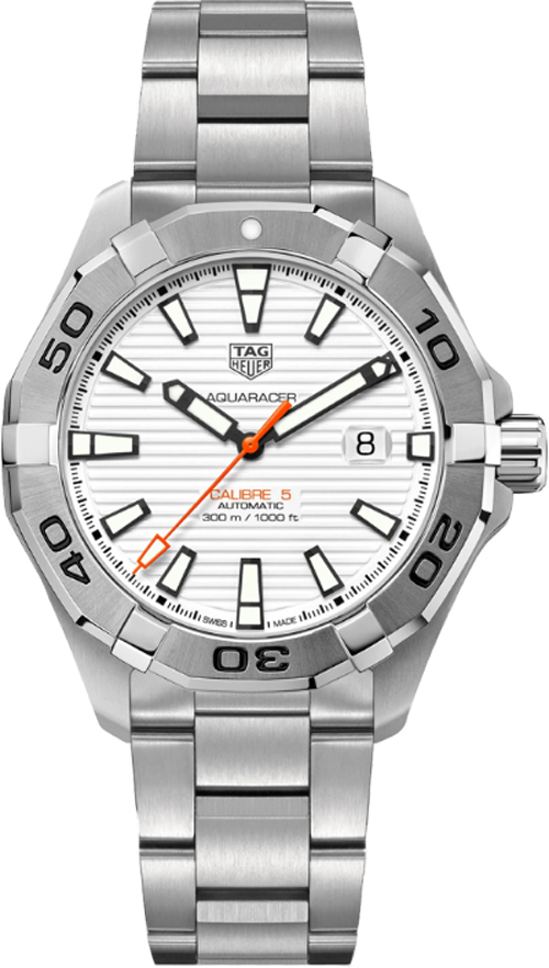 Tag Heuer Aquaracer Self winding Automatic White Mens Watch WAY2013-BA0927 