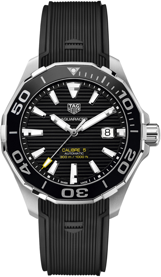 Tag Heuer Aquaracer Self winding Automatic Black Mens Watch WAY201A.FT6069 