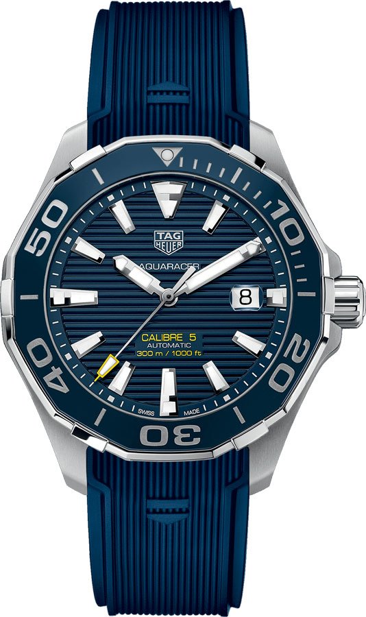 Tag Heuer Aquaracer Self winding Automatic Blue Mens Watch WAY201B.FT6150 