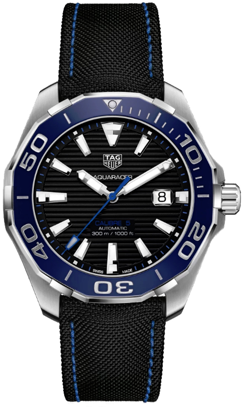Tag Heuer Aquaracer Self winding Automatic Black Mens Watch WAY201C.FC6395 