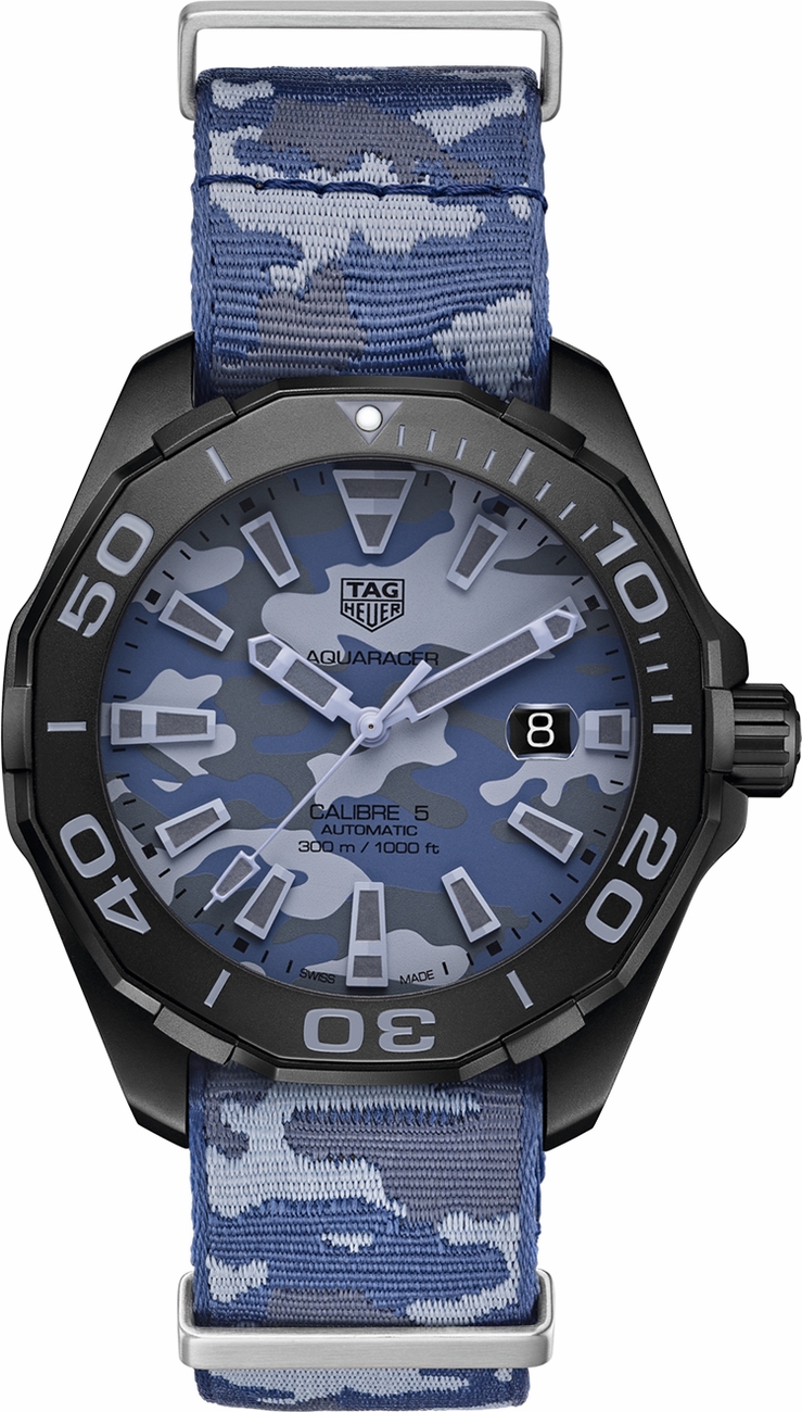 Tag Heuer Aquaracer Self winding Automatic Blue Mens Watch WAY208D.FC8221 