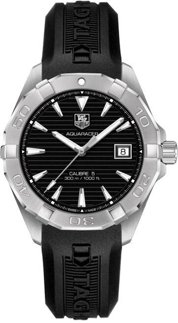 Tag Heuer Aquaracer Self winding Automatic Black Mens Watch WAY2110.FT8021 