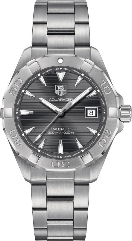 Tag Heuer Aquaracer Self winding Automatic Grey Mens Watch WAY2113.BA0928 