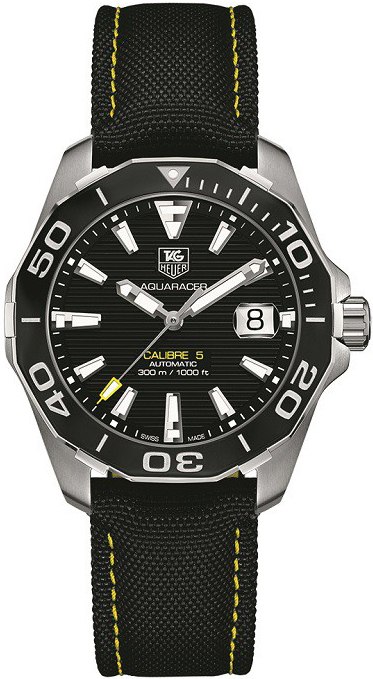 Tag Heuer Aquaracer Self winding Automatic Black Mens Watch WAY211A.FC6362 
