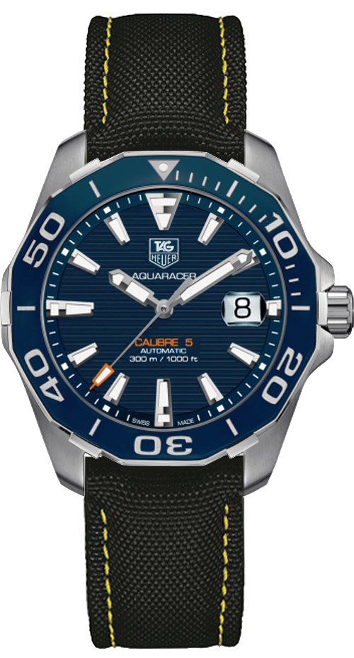 Tag Heuer Aquaracer Self winding Automatic Blue Mens Watch WAY211C-FC6362 