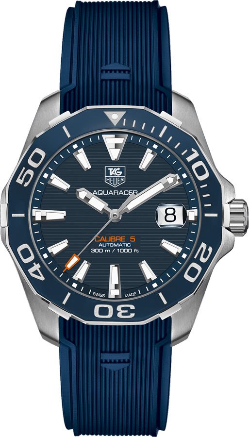 Tag Heuer Aquaracer Self winding Automatic Blue Mens Watch WAY211C.FT6155 