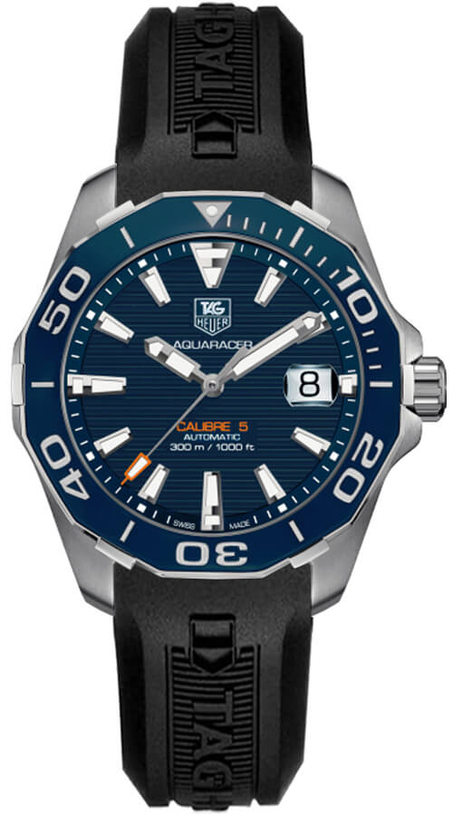 Tag Heuer Aquaracer Self winding Automatic Blue Watch WAY211C-FT8021 