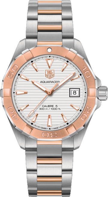 Tag Heuer Aquaracer Self winding Automatic Silver Mens Watch WAY2150.BD0911 
