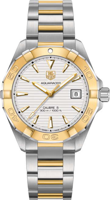 Tag Heuer Aquaracer Self winding Automatic Silver Mens Watch WAY2151.BD0912 