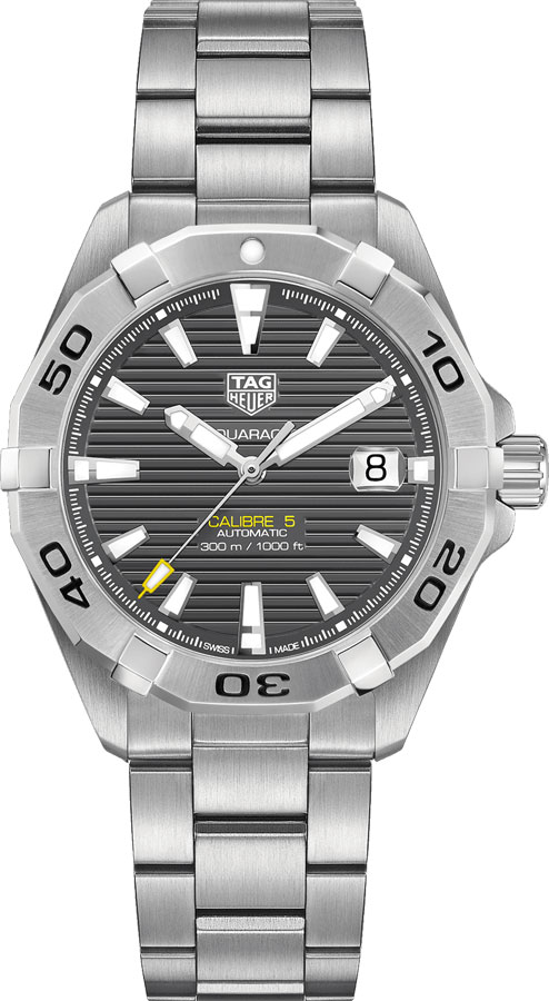 Tag Heuer Aquaracer Self winding Automatic Brushed Anthracite Mens Watch WBD2113.BA0928 