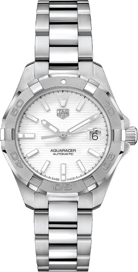 Tag Heuer Aquaracer Self winding Automatic White Ladies Watch WBD2311.BA0740 