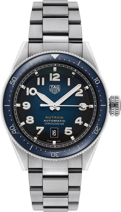 Tag Heuer Autavia Self winding Automatic Blue Watch WBE5116.EB0173 