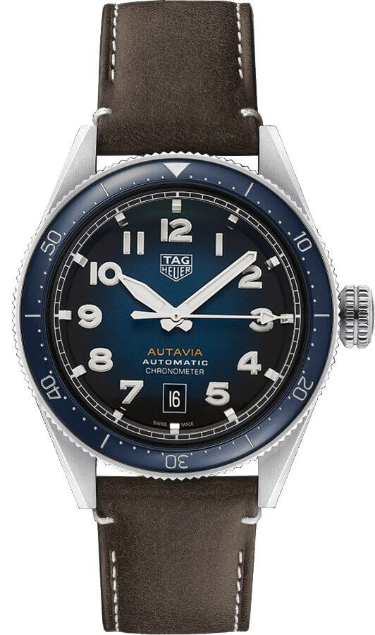 Tag Heuer Autavia Self winding Automatic Blue Watch WBE5116.FC8266 