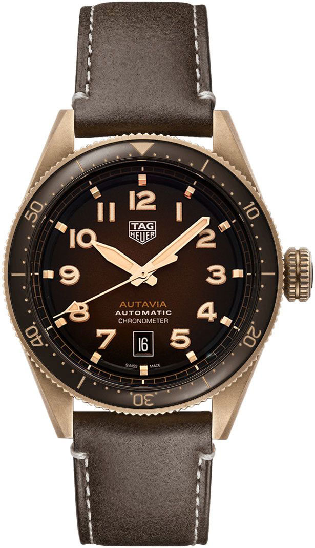 Tag Heuer Autavia Self winding Automatic Brown Watch WBE5191.FC8276 