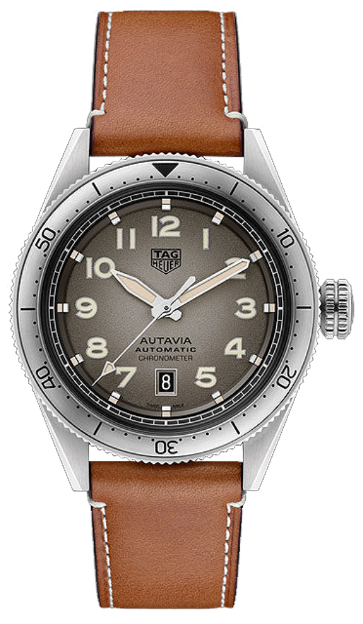 Tag Heuer Autavia Self winding Automatic Grey Mens Watch WBE5111-FC8267 