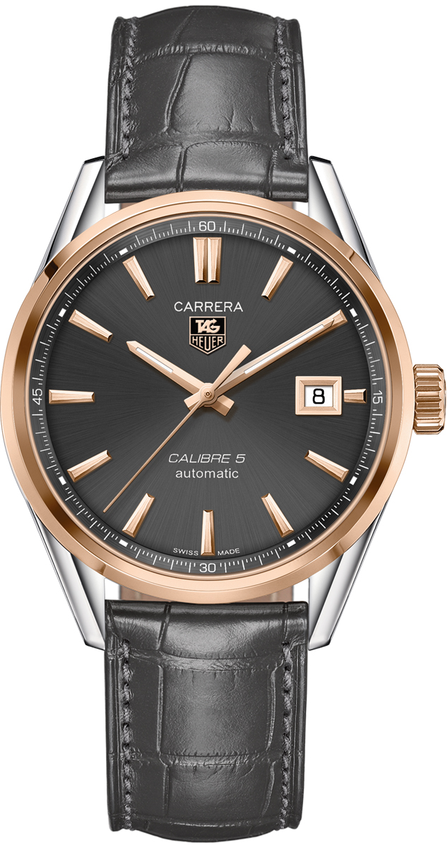Tag Heuer Carrera Self winding Automatic Grey Mens Watch WAR215E.FC6336 