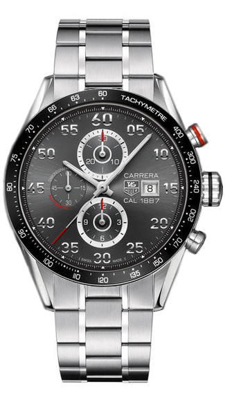 Tag Heuer Carrera Self winding Automatic Grey Watch CAR2A11-BA0796 