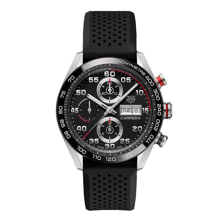 Tag Heuer Carrera Self winding Automatic Black Mens Watch CBN2A1AA.FT6228 
